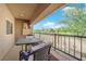 Relaxing balcony with furniture and a view of the community at 11870 Tevare Ln # 2086, Las Vegas, NV 89138