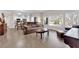 An inviting living room that is the heart of luxury and comfort, with an open floor plan to the kitchen at 11870 Tevare Ln # 2086, Las Vegas, NV 89138