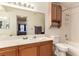 Clean bathroom with a tub, toilet, and vanity at 1575 W Warm Springs Rd # 1113, Henderson, NV 89014