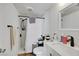 Bathroom featuring a shower, vanity, and modern fixtures at 3473 Monte Carlo Dr, Las Vegas, NV 89121
