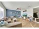 Inviting living area with modern decor, ample lighting, and cozy furnishings at 3473 Monte Carlo Dr, Las Vegas, NV 89121
