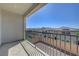Outdoor balcony with views of nearby homes and blue skies at 365 Andy Wheeler Dr, Henderson, NV 89011