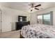 The main bedroom features a private balcony and access to the en-suite bathroom at 365 Andy Wheeler Dr, Henderson, NV 89011