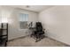 Home office space featuring a large window and overhead lighting at 365 Andy Wheeler Dr, Henderson, NV 89011