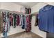 Walk-in closet with shelving and ample storage space at 365 Andy Wheeler Dr, Henderson, NV 89011