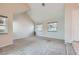 Bright living room with high ceilings, large windows, and neutral-toned carpet at 412 Lost Trail Dr, Henderson, NV 89014