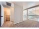 Upstairs loft featuring a railing that overlooks the living room at 412 Lost Trail Dr, Henderson, NV 89014
