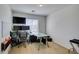 Home office with ample desk space and plenty of natural light at 5859 Noble Stand St, Las Vegas, NV 89148