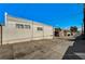 Exterior view of the property from the street with mature foliage and landscaping at 632 Avenue D, Boulder City, NV 89005