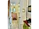 Charming half-bathroom with pink vanity and tiled floors at 738 Tam O Shanter, Las Vegas, NV 89109
