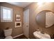 Small bathroom with updated vanity and fixtures at 926 Hidden Bull St, Las Vegas, NV 89178