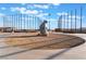 Large baseball themed statue at baseball park at 10397 Station Creek Cir, Las Vegas, NV 89178