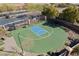 Basketball court with lush landscaping at 10397 Station Creek Cir, Las Vegas, NV 89178