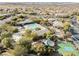 Great view of the Club at Yellowstone pool, playground, picnic areas, and desert surroundings at 10397 Station Creek Cir, Las Vegas, NV 89178