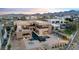 Luxury home with a large pool and scenic mountain views at 1341 Villa Barolo Ave, Henderson, NV 89052