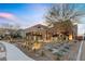 Landscaped front yard with drought-tolerant plants and walkway at 1341 Villa Barolo Ave, Henderson, NV 89052