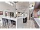 Sleek kitchen featuring an expansive island and modern cabinetry at 1341 Villa Barolo Ave, Henderson, NV 89052