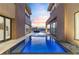 Luxury pool with mountain views at 1341 Villa Barolo Ave, Henderson, NV 89052