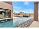 Expansive pool with mountain views at 1341 Villa Barolo Ave, Henderson, NV 89052