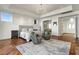 Spacious main bedroom with hardwood floors and sitting area at 1480 Macdonald Ranch Dr, Henderson, NV 89012