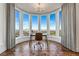 Bright home office features a bay window with scenic views at 1480 Macdonald Ranch Dr, Henderson, NV 89012
