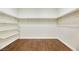 Large walk-in closet with ample shelving and hanging space at 167 Rising Mesa Ct, Henderson, NV 89012