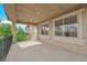 Covered balcony has great outdoor views, and direct access to interior spaces at 2033 Old Field Ave, North Las Vegas, NV 89081
