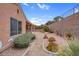 Landscaped backyard with gravel and desert plants at 2735 Fort Myer Ave, Henderson, NV 89052