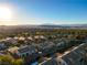 Aerial view of homes and mountain range at 2771 Fort Myer Ave, Henderson, NV 89052