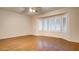 Large bedroom with hardwood floors and a ceiling fan at 2771 Fort Myer Ave, Henderson, NV 89052