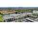 Aerial view of community with lake and homes at 3150 Soft Breezes Dr # 2025, Las Vegas, NV 89128