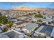 Aerial view of a manufactured home community near mountains at 3209 Tularosa Ln, Las Vegas, NV 89122