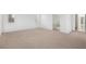 Large carpeted room with bright natural light and modern trim at 4331 Via Gallo Ct # 1, Pahrump, NV 89061