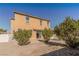 Two story house with backyard and gravel at 5373 Sleeping Cat St, Las Vegas, NV 89122