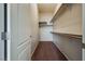 Large walk-in closet with ample shelving and hanging space at 8805 Jeffreys St # 1115, Las Vegas, NV 89123