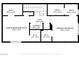 Second floor floorplan featuring bedrooms, bathrooms, laundry, and walk-in closets at 9323 Leaping Deer Pl # 102, Las Vegas, NV 89178