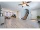 Bright living room with hardwood floors and natural light at 9528 Chanticleer Ct, Las Vegas, NV 89129