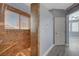 Modern bathroom featuring tile shower with a built-in bench and upgraded fixtures at 11268 Lavandou Dr, Las Vegas, NV 89141