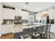 Modern kitchen with granite countertops and white cabinets at 1134 Edel Hest Ave, North Las Vegas, NV 89081