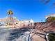 El Parque Condo community entrance with gated access at 1800 Edmond St # 132, Las Vegas, NV 89146