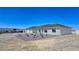 Exterior view shows new construction with front yard landscaping and driveway at 2280 S Pampa Ave, Pahrump, NV 89048
