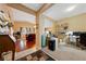 Entryway view of the living room and home office at 2595 Fountain Ave, Pahrump, NV 89048