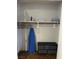 Closet with shelving, hanging rods and drawers at 353 E Bonneville Ave # 631, Las Vegas, NV 89101