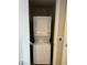 Stackable washer and dryer in a conveniently located closet at 353 E Bonneville Ave # 631, Las Vegas, NV 89101