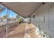 Covered patio provides shaded outdoor space at 3580 Allegheny Dr, Las Vegas, NV 89122