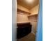 Spacious closet with double hanging rods and shelving at 3710 Royal Fern Cir, Las Vegas, NV 89115