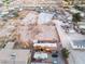 Aerial view of vacant land with small building nearby at 3759 Glen Ave, Las Vegas, NV 89121