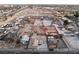 Aerial view of vacant land available for sale near businesses at 3759 Glen Ave, Las Vegas, NV 89121