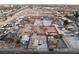 Aerial view showing a vacant lot for sale near other properties at 3759 Glen Ave, Las Vegas, NV 89121