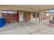 Covered carport with storage area at 3766 Millwood Ave, Las Vegas, NV 89121